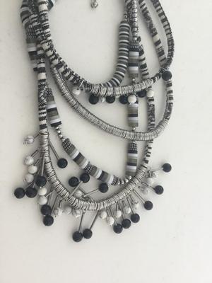 Odell olle marked unique statement necklace