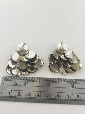 Vintage statement clip on earrings