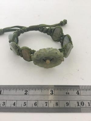 Beautiful green adjustable bracelet