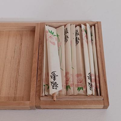 LOT 104L: Vintage Celluloid Cocktail Pick Holder, Ceramic Tea Cup with Filter, Hand Painted Sauce Dish & More