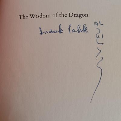 LOT 109L: Signed 1st Edition of Induk Pahk's The Wisdom of the Dragon 1970 with Paper Map & More