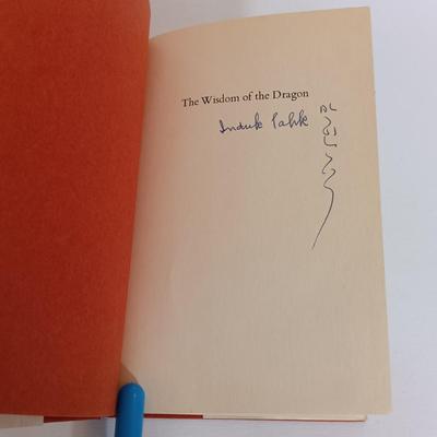 LOT 109L: Signed 1st Edition of Induk Pahk's The Wisdom of the Dragon 1970 with Paper Map & More