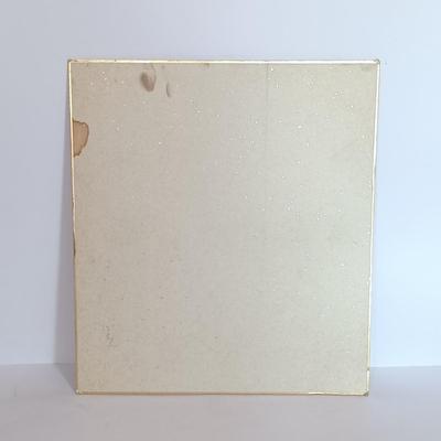LOT 112L: Set of (4) Mixed Media Floral Artwork