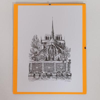 LOT 113L: Set of (6) Cityscape Prints by N. Dhales