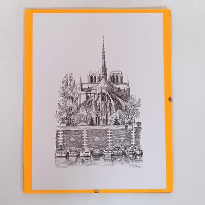LOT 113L: Set of (6) Cityscape Prints by N. Dhales