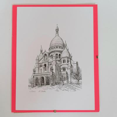 LOT 113L: Set of (6) Cityscape Prints by N. Dhales