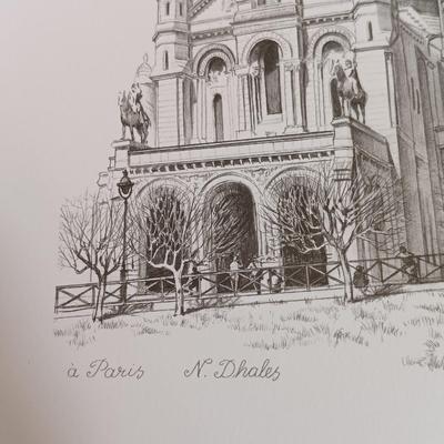 LOT 113L: Set of (6) Cityscape Prints by N. Dhales