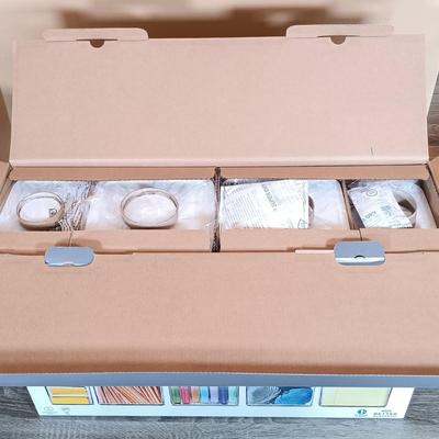 LOT 114L: NIB OXO Pop Canister Set w/ Vintage Prima Pizelle Baker & Wear-Ever Cookie Super-Shooter
