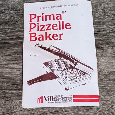 LOT 114L: NIB OXO Pop Canister Set w/ Vintage Prima Pizelle Baker & Wear-Ever Cookie Super-Shooter