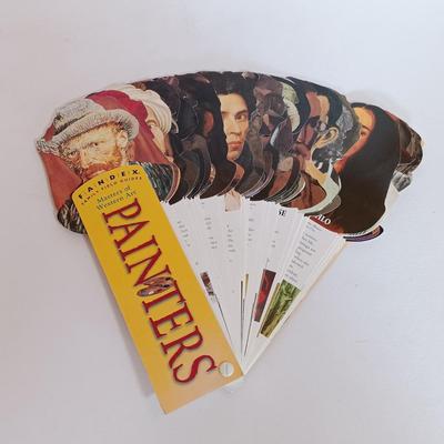 LOT 116: Phauda Press 30,000 Years of Art Coffee Table Book with Fandex Field Guide to Masters of Western Art