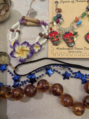 Handcrafted Native Designs Masks Religious Necklace Pendants