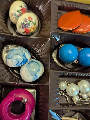 Vintage Pierced Earrings Some May Be Bakelite