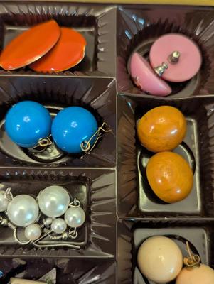 Vintage Pierced Earrings Some May Be Bakelite