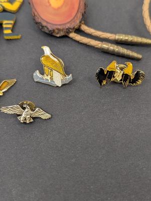 Vintage Eagle Lapel Pins & Cuff-links Football Pin Vintage Bow Tie