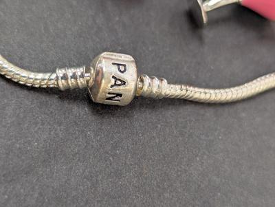 Pandora .925 7" August Birthstone & 7 1/2" Cocktails Bracelets