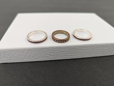 Lia Sophia Ring & .925 Sterling & Gem Rings