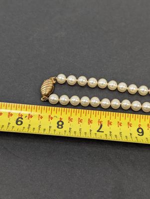 PERLA Capricho Mallorca By Antonio Majorca Made in Spain White Pearl Necklace