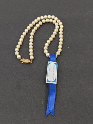 PERLA Capricho Mallorca By Antonio Majorca Made in Spain White Pearl Necklace