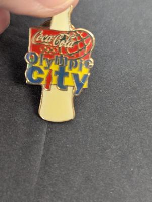 Vintage Olympic Coca-Cola Lapel Pins