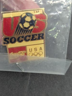 Vintage Olympic Coca-Cola Lapel Pins