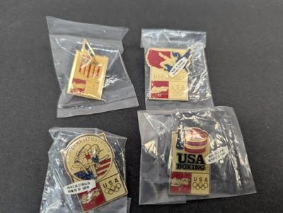 Vintage Olympic Coca-Cola Lapel Pins