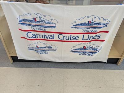 Carnival Cruise Lines Beach Towel