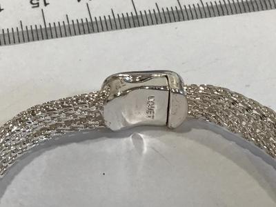 Monet Silver Tone Bracelet