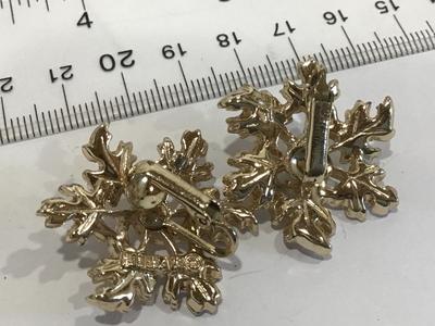 Sarah Coventry gold and silver Tone Earrings