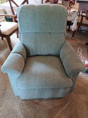 La-Z-Boy Teal Recliner Chair