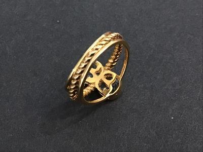 Viola Plated Fashion Ring