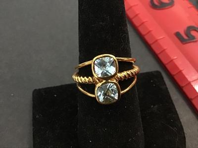 Viola Plated Fashion Ring
