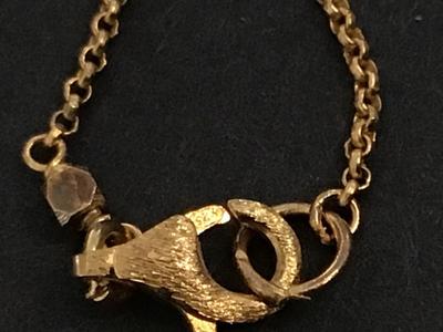 Dainty 925 Chain With Stone Pendant