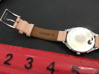 Working EcoDrive Blush Leather Band Citizen