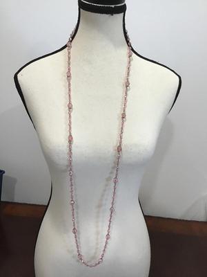 Pretty Faux Pink Necklace