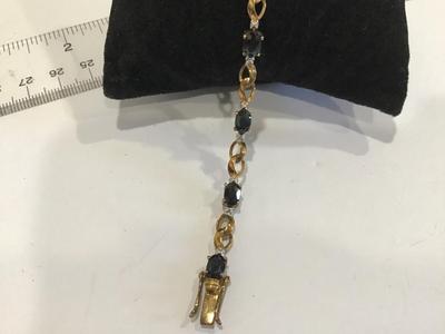 925 Italy Tennis Bracelet Semi Precious