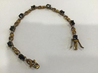 925 Italy Tennis Bracelet Semi Precious