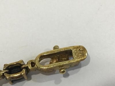 925 Italy Tennis Bracelet Semi Precious