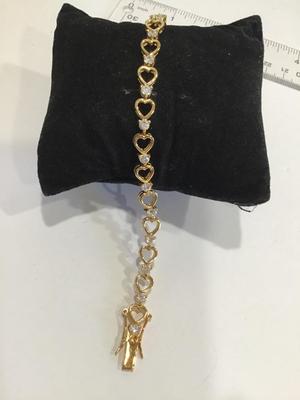 Fashion Heart Tennis Bracelet