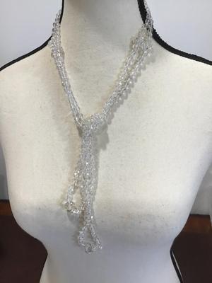 Gorgeous Glass/ Crystal Layering Necklace. Beautiful
