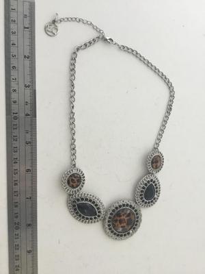 Beautiful EC marked animal print fashion necklace