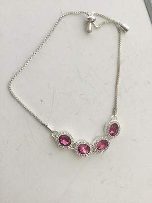 Rhinestone adjustable fashion bracelet