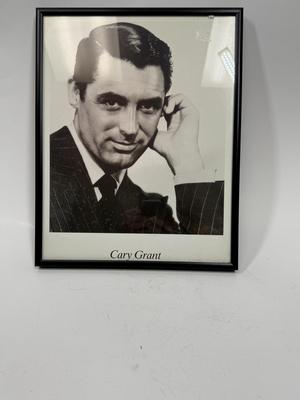 Sale Photo Thumbnail #214: In good condition. Framed Black and White Poster version of the 1941 movie promotional photo for "Suspicion", directed by Alfred Hitchcock.