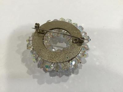 Vintage Crystal Brooch