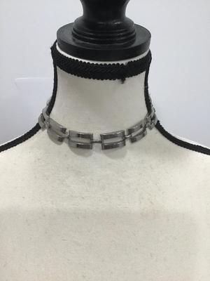 Silvertone Collar Necklace