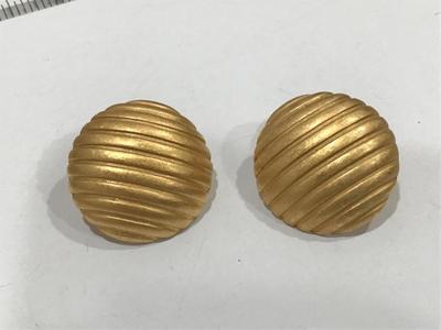 Brushed Gold Monet Earrings