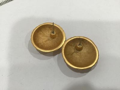 Brushed Gold Monet Earrings