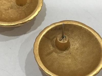 Brushed Gold Monet Earrings