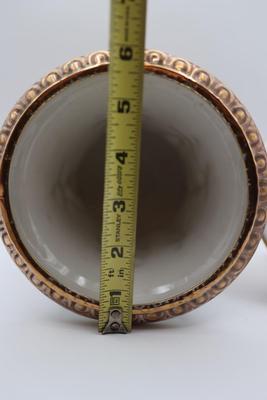 Capodimonte Italian Porcelain Urn with Lid