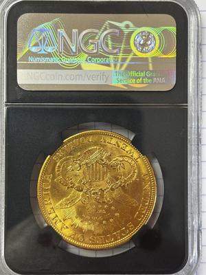 1904 $20 Gold Double Eagle Liberty Head MS 64 NGC beautiful coin