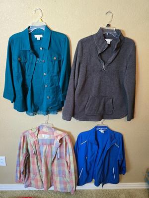Christopher & Banks Women's Jackets & Pullovers – Size Medium – Lot of 4